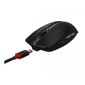 Teclado e rato CHERRY Stream Desktop Recharge com RF Wireless universal QWERTZ Alemão Preto