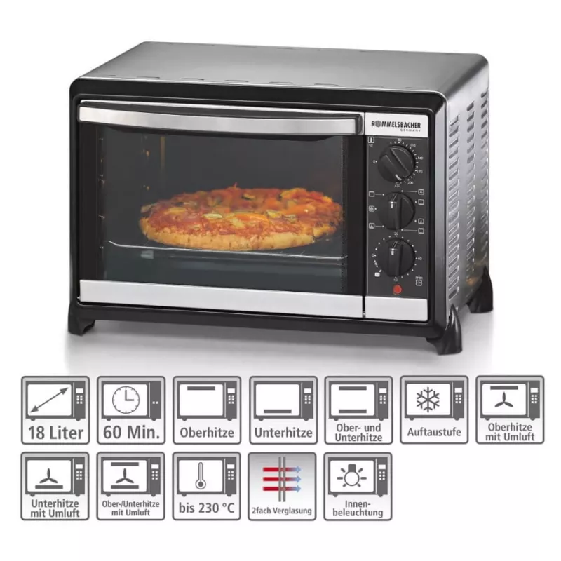 Mini-forno Rommelsbacher BG 1055/E