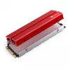 Dissipador para SSD M.2 Jonsbo M.2-6 RED 2280 dissipador passivo para unidades NVMe/SATA 2280