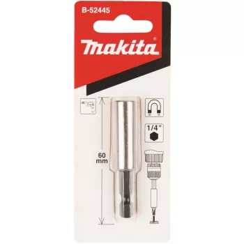 Makita B-52445 porta-bits magnético 1/4 60mm (B-52445)