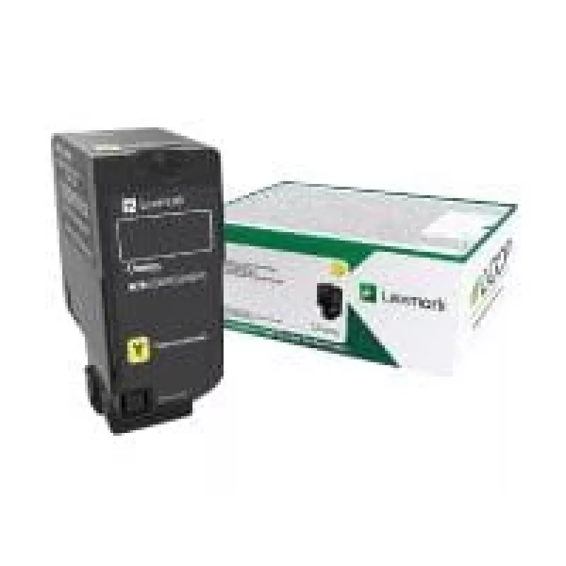 Lexmark 75B20Y0 cartucho de toner, amarelo, 10000 páginas