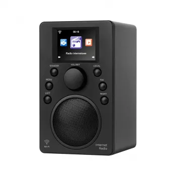 Rádio de internet Kruger & Matz KM0818.1 com Wi-Fi, Bluetooth, USB e despertador
