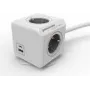 Régua de tomadas Allocacoc 10435/DEEUAC com 4 tomadas AC, ligações USB-A e USB-C