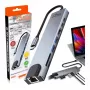 HUB USB MEDIA-TECH 8 EM 1 GIGA LAN HUB MT5046
