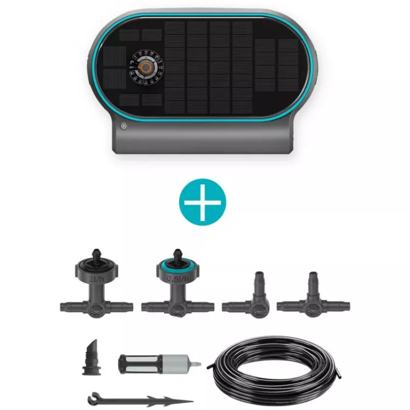 Gardena AquaBloom kit L, rega solar, 13330-20