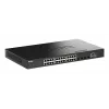 D-Link Switch Smart Managed PoE+ Gigabit empilhável de 28 portas com 4 portas 10G SFP+
