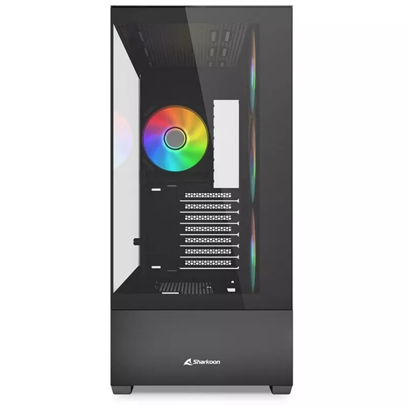 Caixa para PC Sharkoon AK6 RGB, ATX, preto