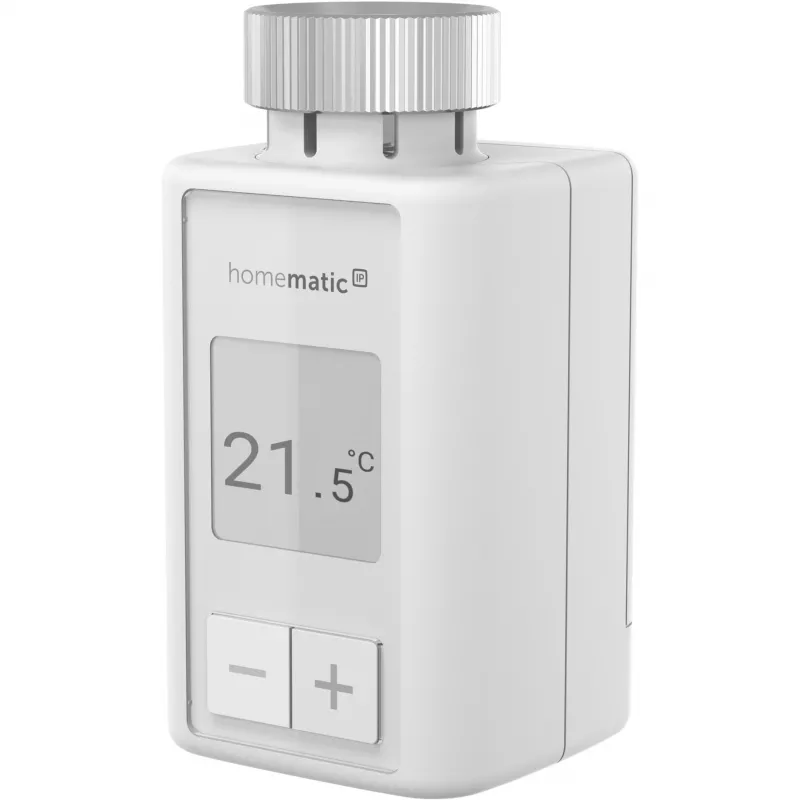 eQ-3 AG Homematic IP HmIP-eTRV-F, Termostato digital, Ambiente, RF, 869,4 MHz, Branco, M30 x 1,5