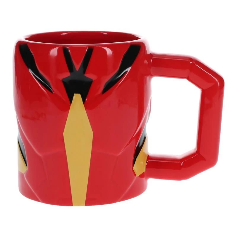 Caneca Paladone Iron Man modelada vermelha 0,5L unidade