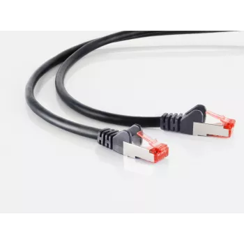 Cabo Ethernet ShiverPeaks 75713-AS CAT 6A S/FTP PIMF, compatível com 1G/10G