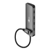 Goobay hub USB slim de 4 portas USB-C macho 10 Gbit/s - -ficha> 4x (76565)