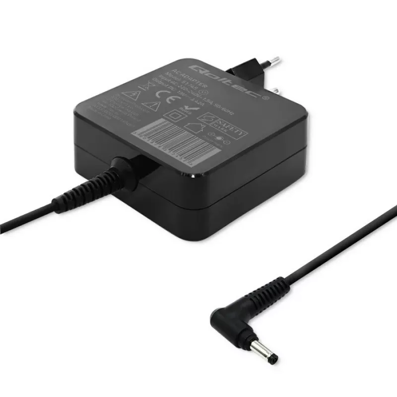 Qoltec 51745 fonte de alimentação/inversor interior 65 W preto