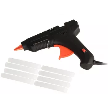 Pistola de cola quente TRACER 46512 P3 preta 100W