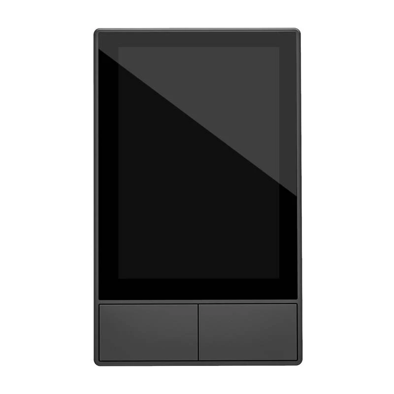 Painel de controlo inteligente Wi-Fi de parede Sonoff NSPanel preto 120 mm