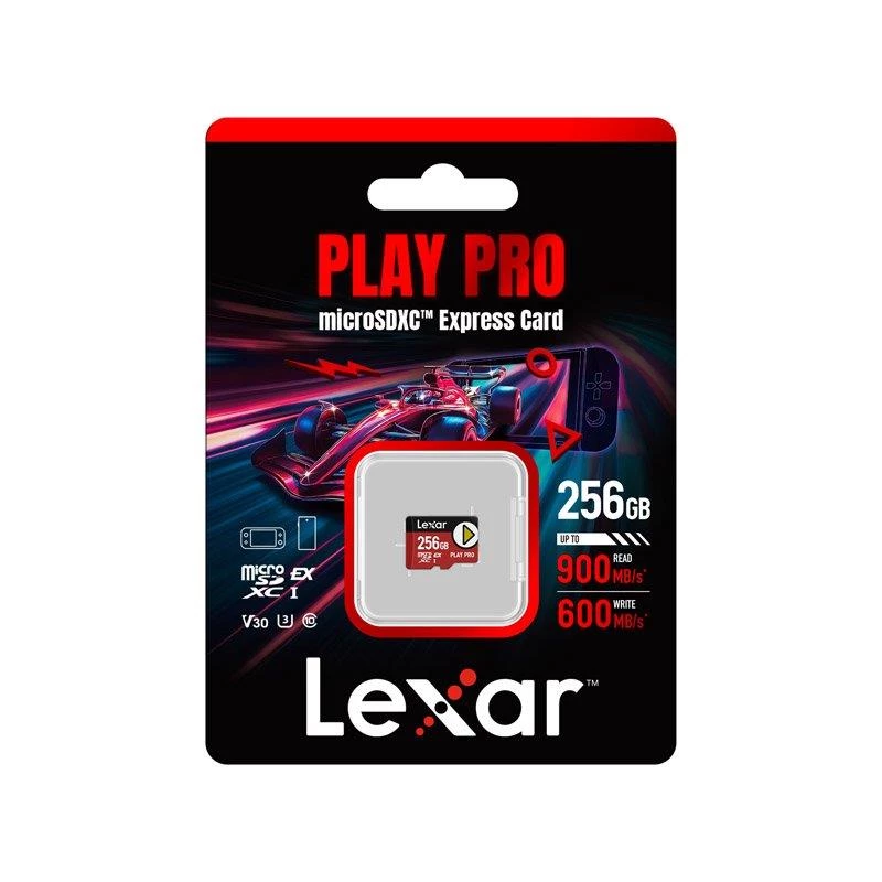 Cartão de memória Micro SDXC Lexar 256GB UHS-I LMSXPS0256G-BNNNG