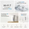 TP-LINK Deco BE68 (pack de 3) Sistema Mesh Wi-Fi 7