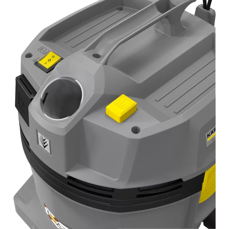 Aspirador de água e pó Kärcher 1.378-610.0 NT 22/1 1300W 22L forte potência de aspiração
