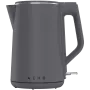 Chaleira elétrica AENO EK4: 1850-2200W, 1,5L, Strix, parede dupla, exterior frio, desligamento automático, proteção contra funcionamento a seco