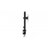 Suporte para monitor ENDORFY Atlas para monitores de 27 polegadas (68,6 cm), suporte de secretária com grampo, VESA 75x75–100x100, inclinável ±35°, rotativo ±90°, altura ajustável, preto