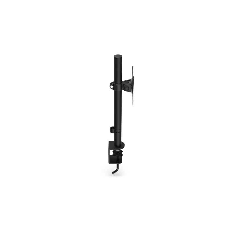 Suporte para monitor ENDORFY Atlas para monitores de 27 polegadas (68,6 cm), suporte de secretária com grampo, VESA 75x75–100x100, inclinável ±35°, rotativo ±90°, altura ajustável, preto