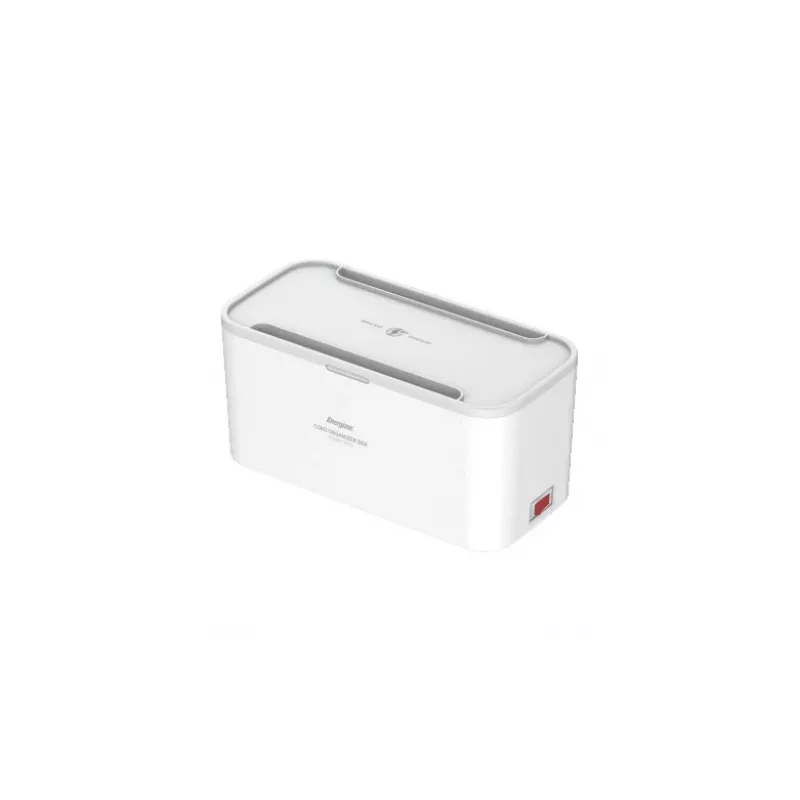 Extensão de energia Energizer EPB2500W03EU — cabo de 2 m, 5 tomadas, 2500 W, interior, branco