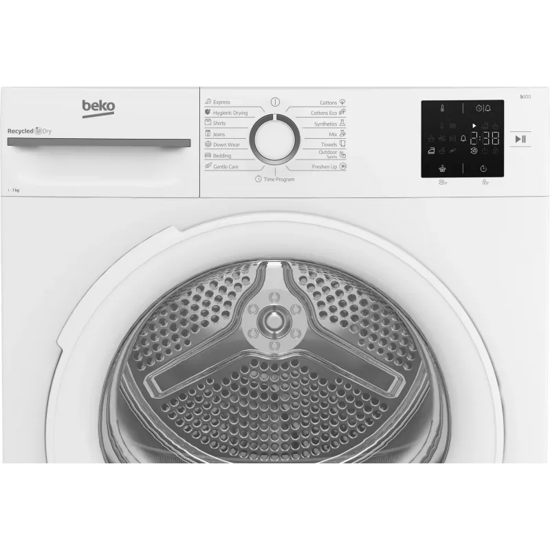 Máquina de lavar BEKO BM3T372E0W, 7 kg, classe energética E, profundidade 54,5 cm