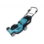Cortador de relva Makita DLM480Z manual a bateria preto, turquesa