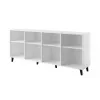 Cama Meble ETNA cómoda 200x42x82 cm, branca mate