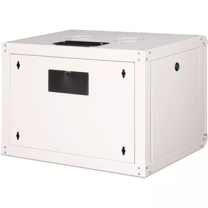 DIGITUS® Armário de parede 7HE - cinzento, RAL 7035 - 48,3 cm (19
