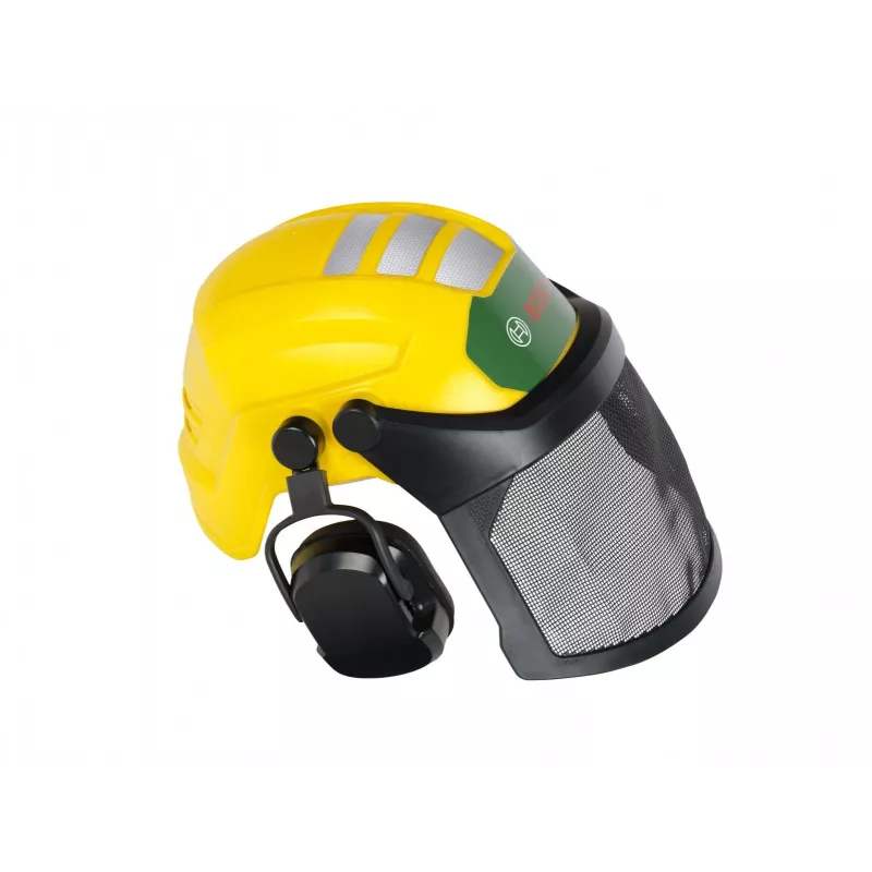 Capacete de lenhador KLEIN com viseira modelo 8199 — capacete de proteção de brincar para crianças