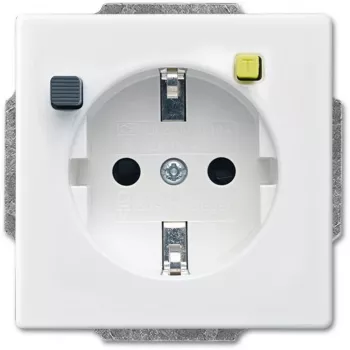 Tomada Busch-Jaeger 3120 EUCB-84 CEE 7/3 2P+E 230 V 16 A branco IP20
