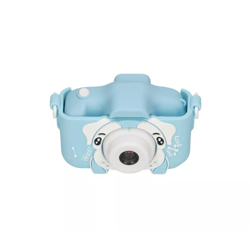 Câmara digital para crianças Extralink H28 DUAL BLUE azul-claro branca