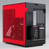 HYTE Y60 Midi Tower preto, vermelho
