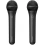 Conjunto de microfone de karaoke sem fios Epson ELPKM01, Preto