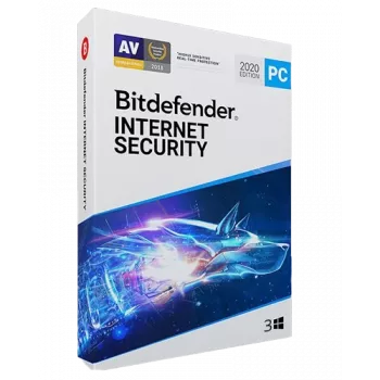 Bitdefender Internet Security | 3 PC | 1 ano | Apenas UE