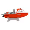 Barco de salvamento Amewi propulsão a jato brushless 320mm RTR branco/laranja (26116)