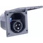 Ficha CEE industrial AS Schwabe 61492, 16 A, 230 V, ligação elétrica com proteção IP