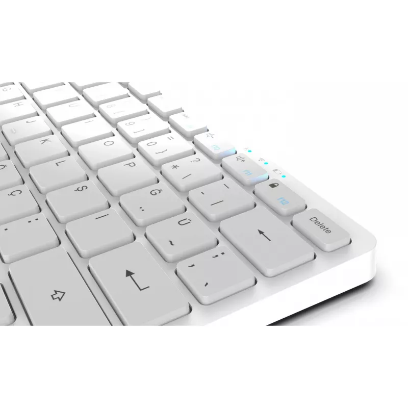 Teclado INCA IBK-565BT BT 5.0, Smart, bateria 150Std, 8-10m prateado