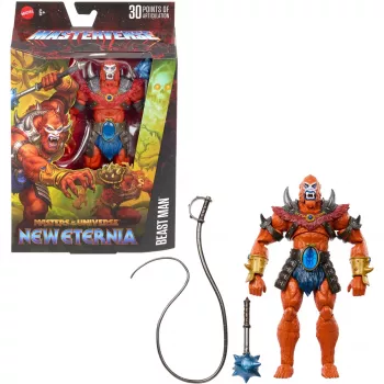 Figura de ação MATTEL Masterverse Core Beast Man JBP80 – figura articulada colecionável
