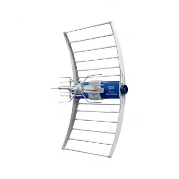 Antena de TV DVB-T/T2 ASR Classic 5G PROTECTED 2023 com fonte de alimentação Telmor ZZA-7