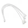 Cabo divisor de ventoinhas Kolink 1-4 PWM - 35cm, entrançado, branco (PGW-AC-KOL-161)