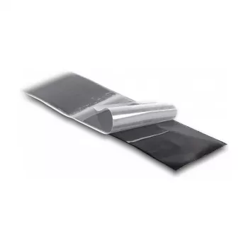Fita de velcro heavy-duty DeLOCK autoadesiva C 15 m x L 50 mm preta