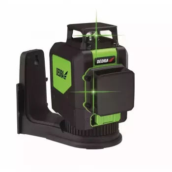 Nivelador laser Dedra MC0906 2D raio verde, alcance 20 m