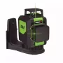 Nivelador laser Dedra MC0906 2D raio verde, alcance 20 m