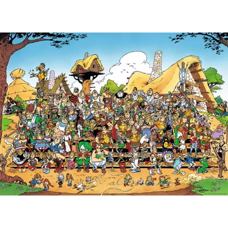 Puzzle Ravensburger 1000 peças Colour puzzle (cartoons) — 700 mm de largura, idade 14+