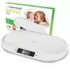 Esperanza EBS019 Bebe balança eletrónica para bebés, 20 kg, precisão de 10 g, ecrã LCD, branca
