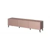 Móvel RTV Cama NOVA 186x40x48 rosa mate