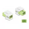 Módulo Keystone SC Simplex fêmea para SC Simplex fêmea DeLOCK 86813