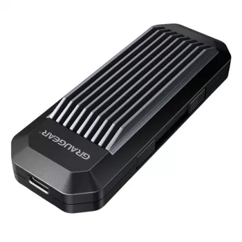 Caixa para SSD GRAUGEAR G-M202-AC-10G preto M.2