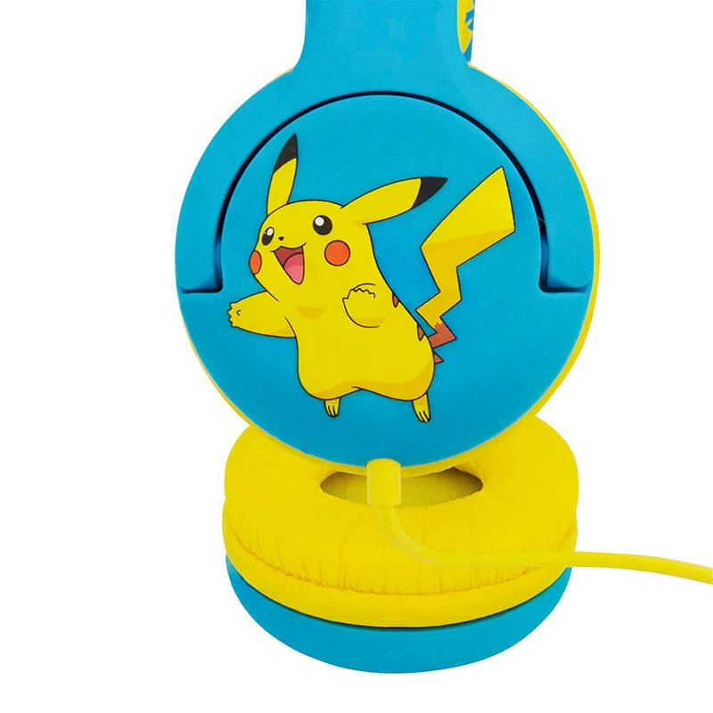 Auscultadores com fio para criança OTL Pokémon Pikachu (azul-amarelo)